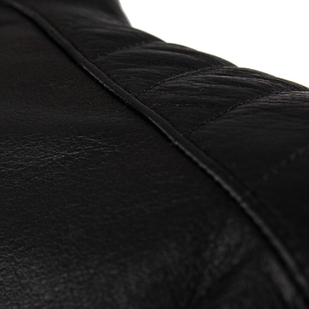 Rusty Stitches Motorradjacke Cooper Motorrad Lederjacke herausnehmbares Innenfutter