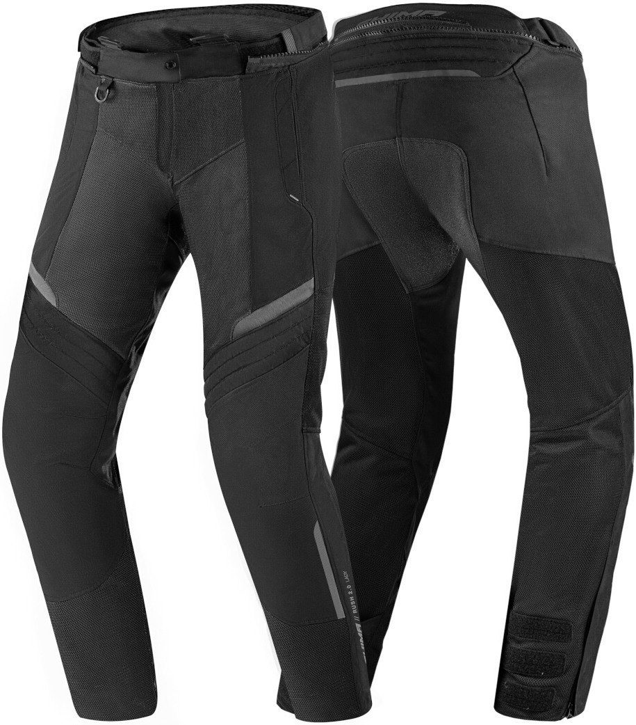 SHIMA Motorradhose Rush 2.0 Vented wasserdichte Damen Motorrad Textilhose Knieprotektoren enthalten,wasserdicht