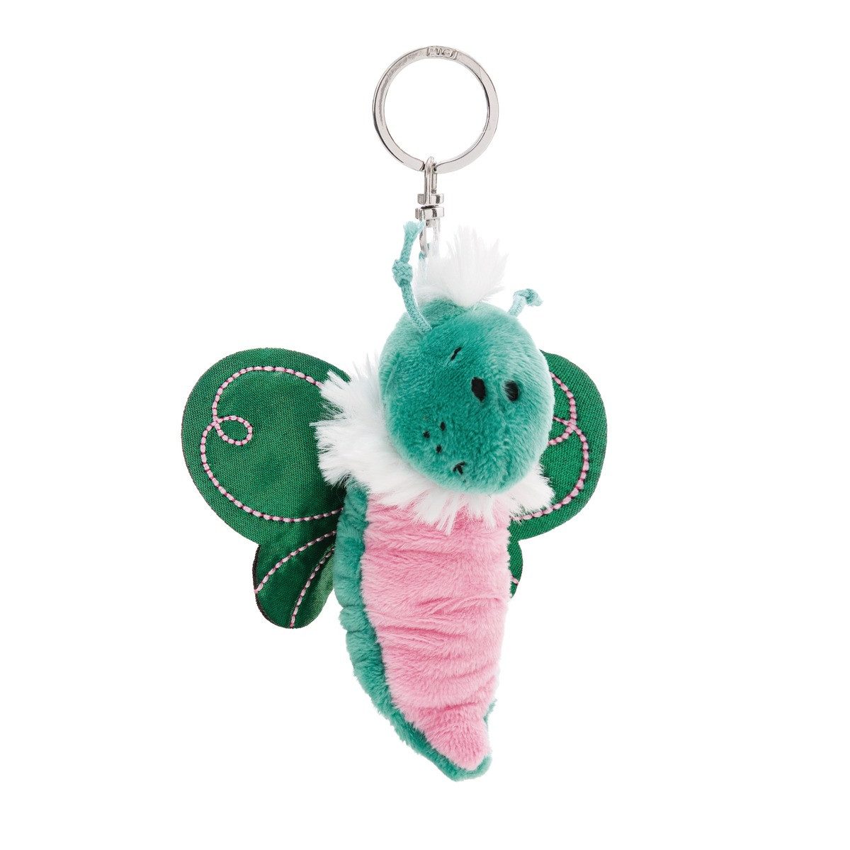 Nici Schlüsselanhänger NICI Schlüsselanhänger Flibbies Schmetterling grün 10cm Header Karte