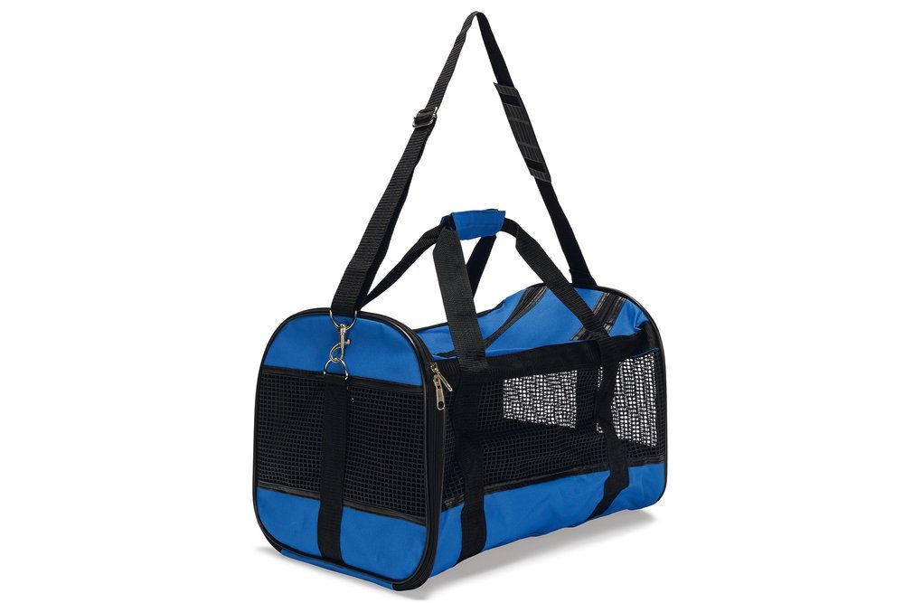 Karlie Tiertransporttasche Karlie Nylon-Tragetasche DIVINA, Blau Ausführung: Groß