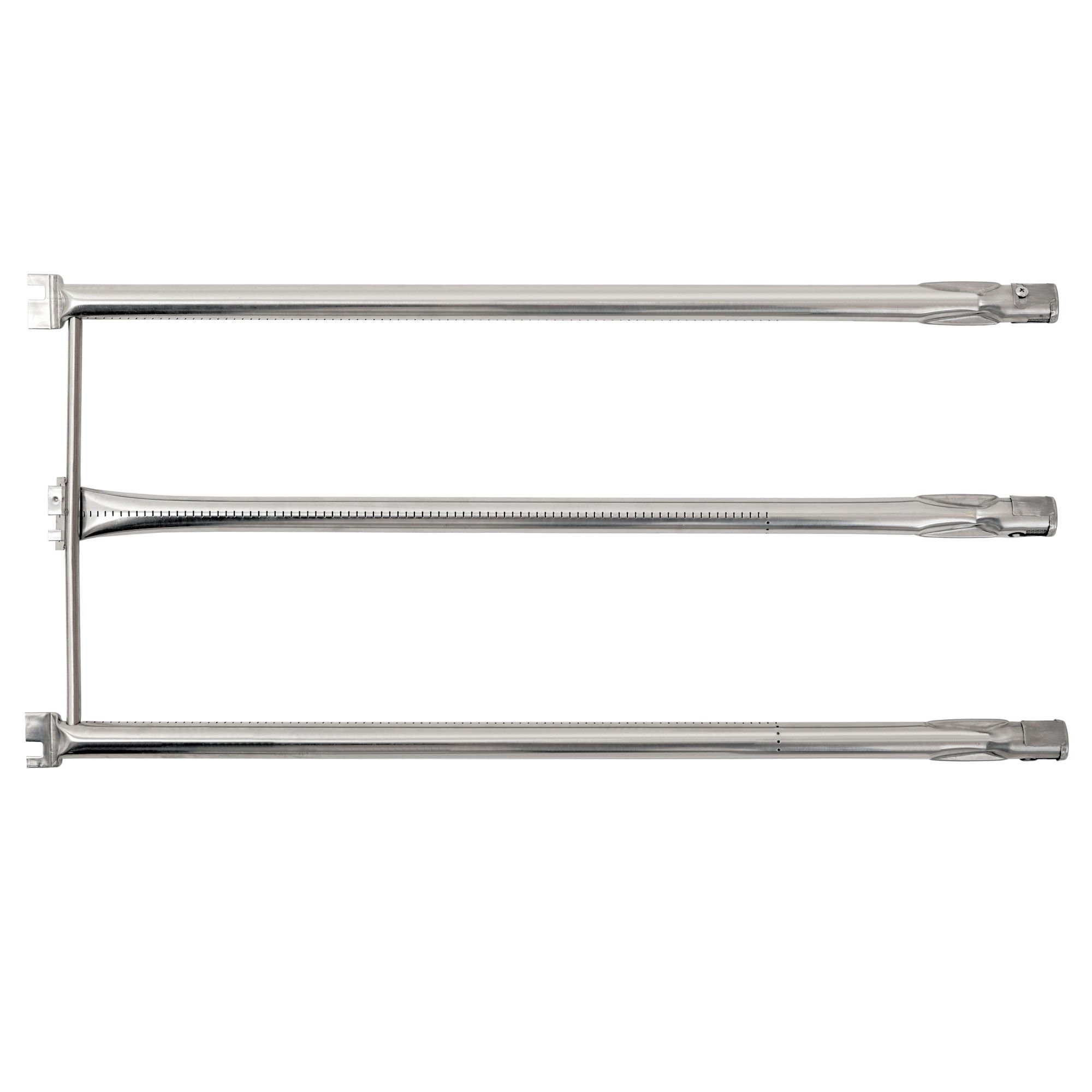 BBQ-Toro Gasgrill Edelstahl Brennerrohr-Set, Ersatzbrenner für diverse Weber Gasgrills