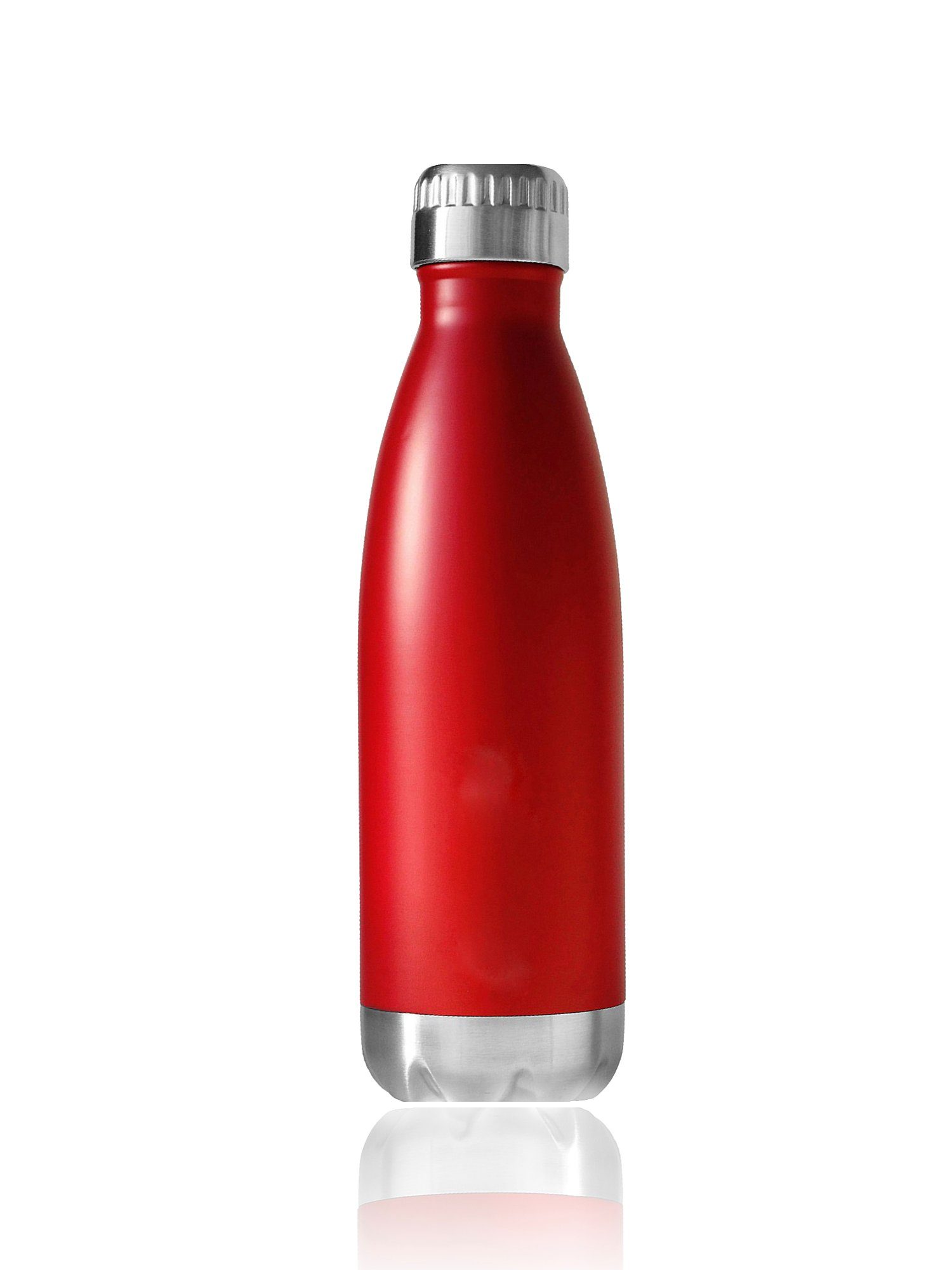 Edelstahl-Trinkflasche Isolierflasche Wasserflasche Thermosflasche Flask 500ml 