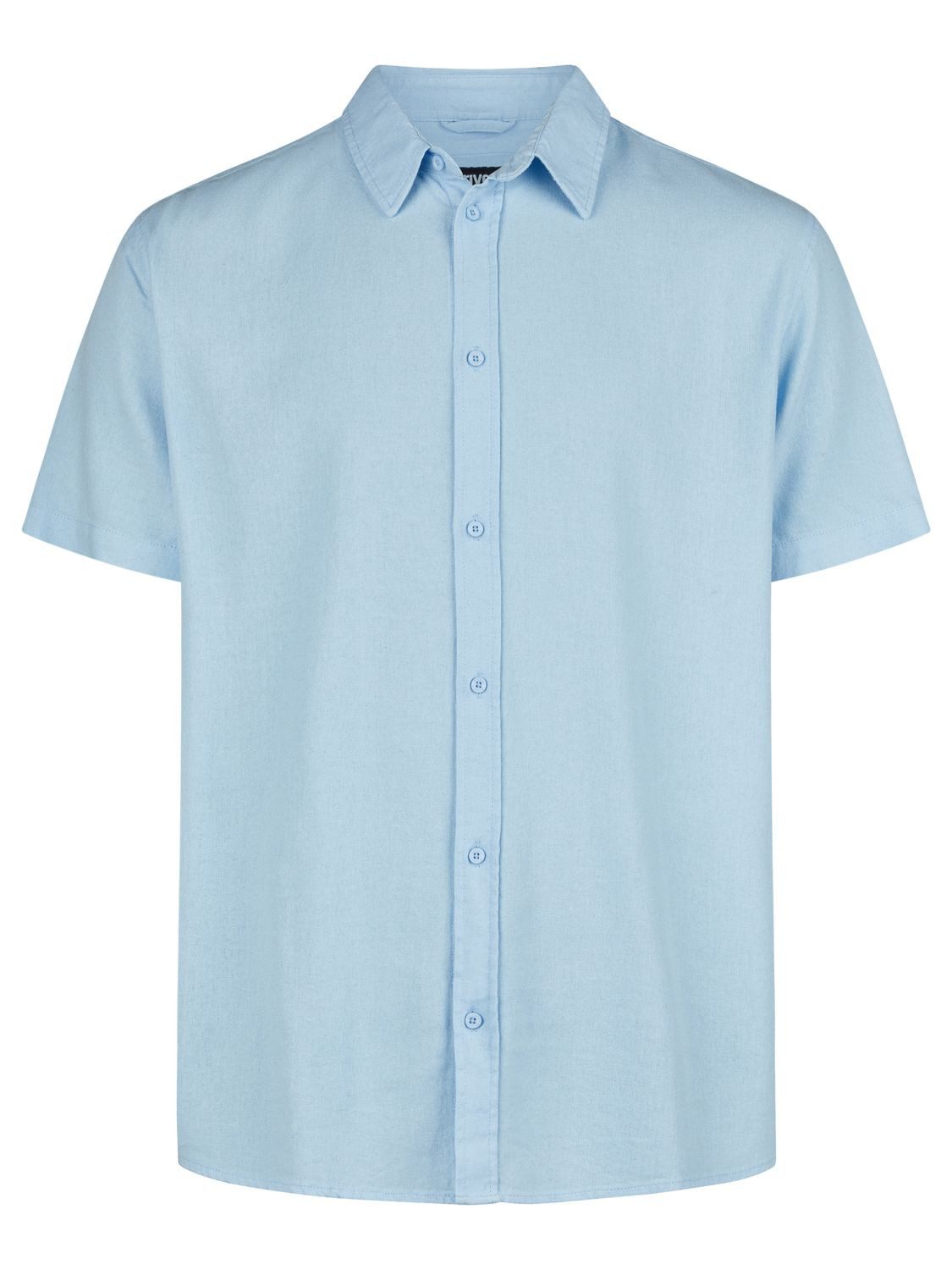 riverso Kurzarmhemd Herren Leinen Hemd RIVEmilio Regular Fit (1-tlg)