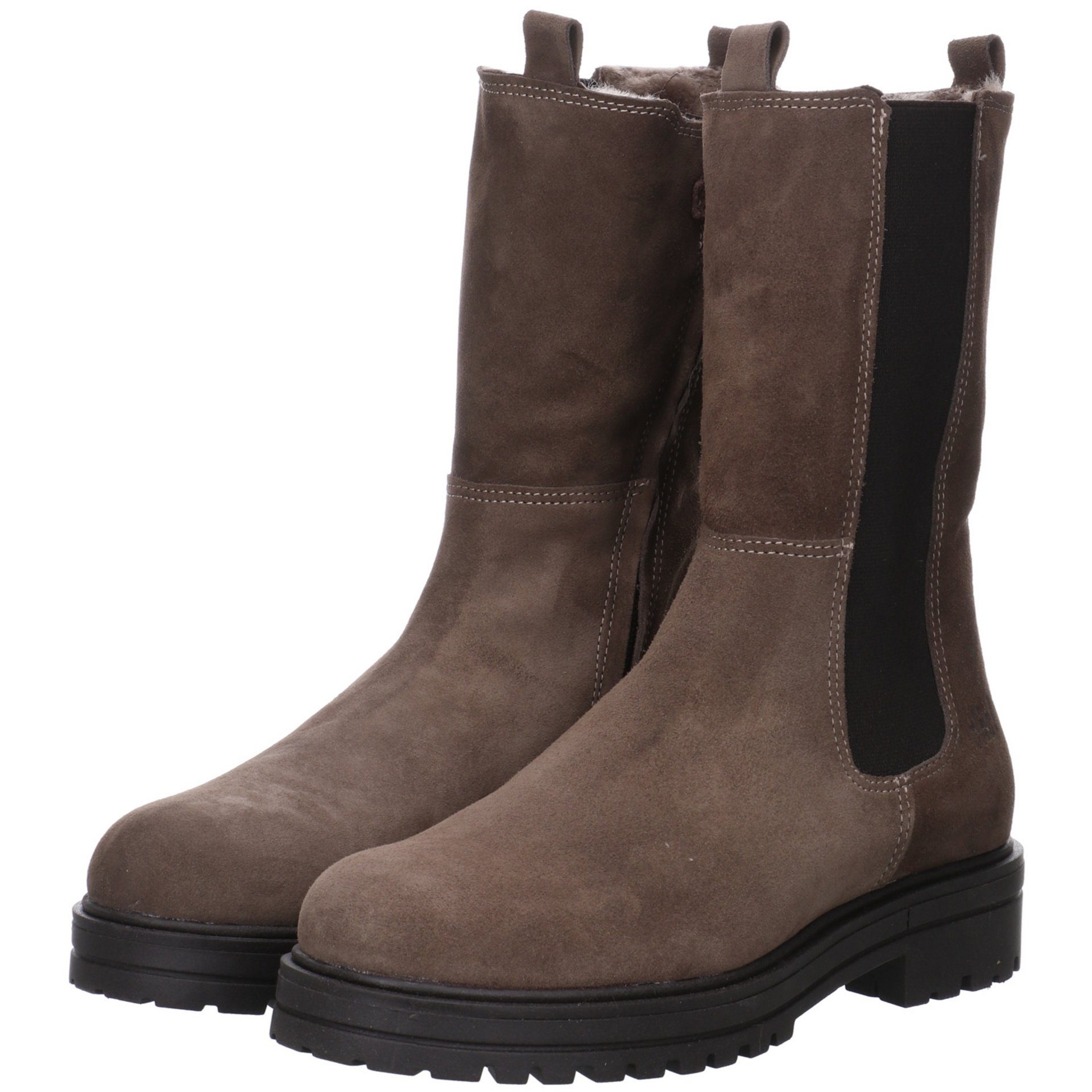 Clic Chelsea Boots Veloursleder Veloursleder uni Chelseaboots