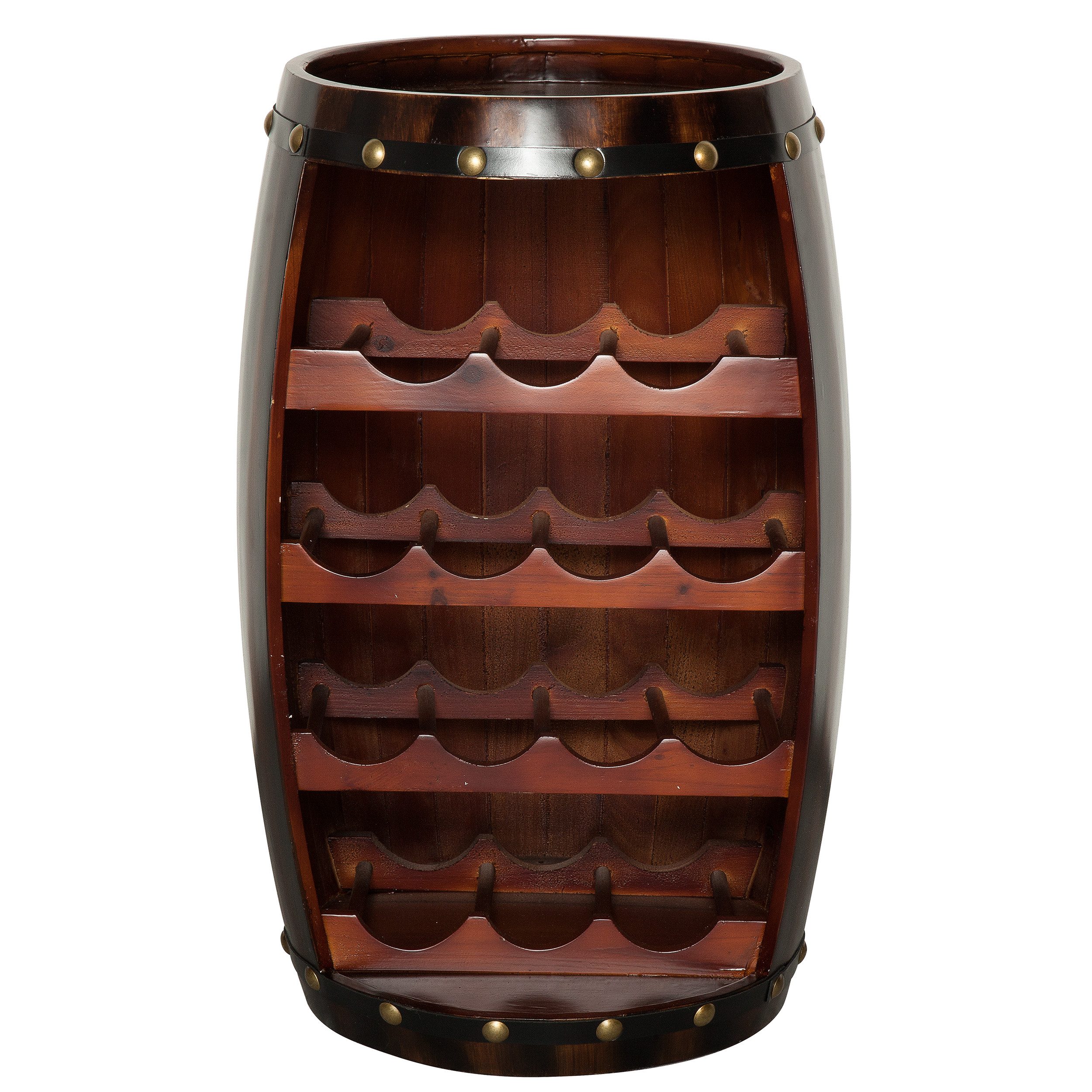 riess-ambiente Weinregal BODEGA 60cm coffee, Holz · Flaschenregal · Shabby günstig online kaufen