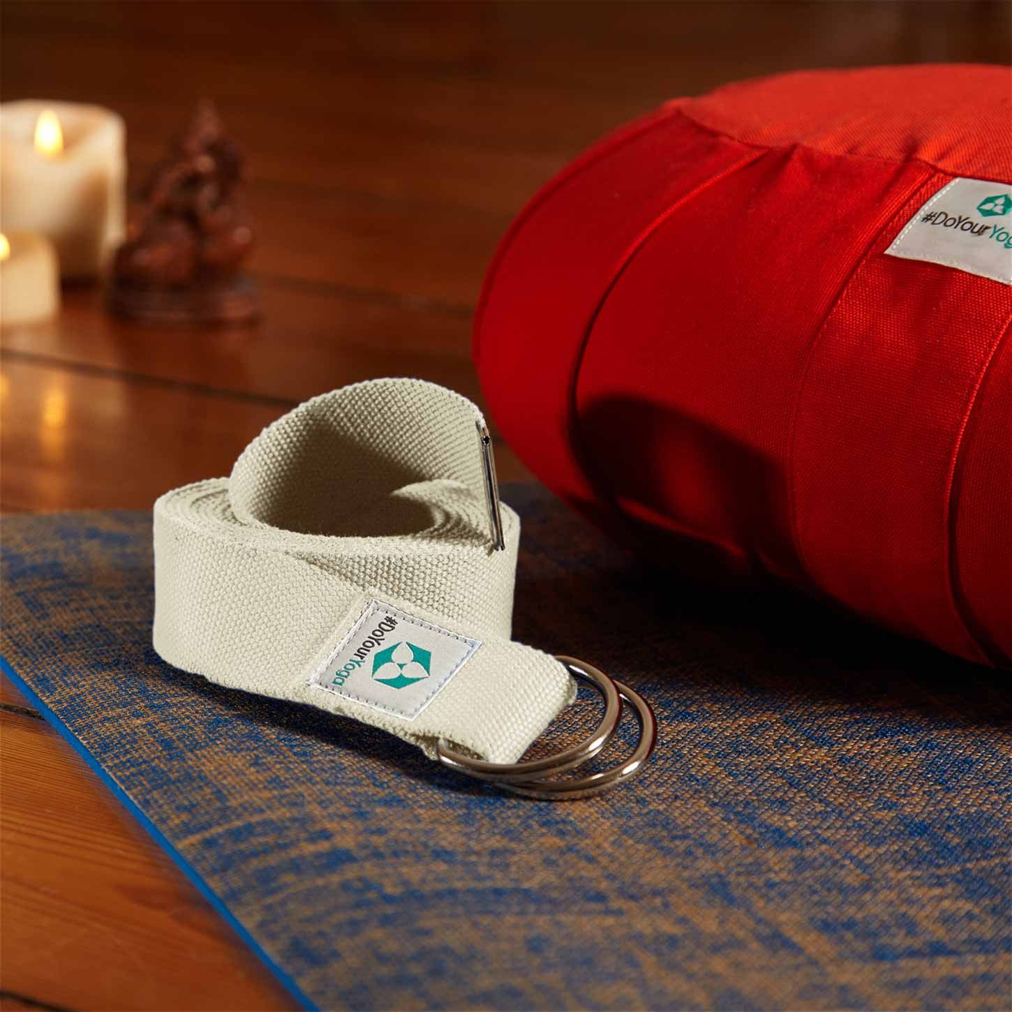#DoYourYoga Yogagurt Madira 250 x 3,8 cm, löst Verspannungen und verbessert Gelenkigkeit