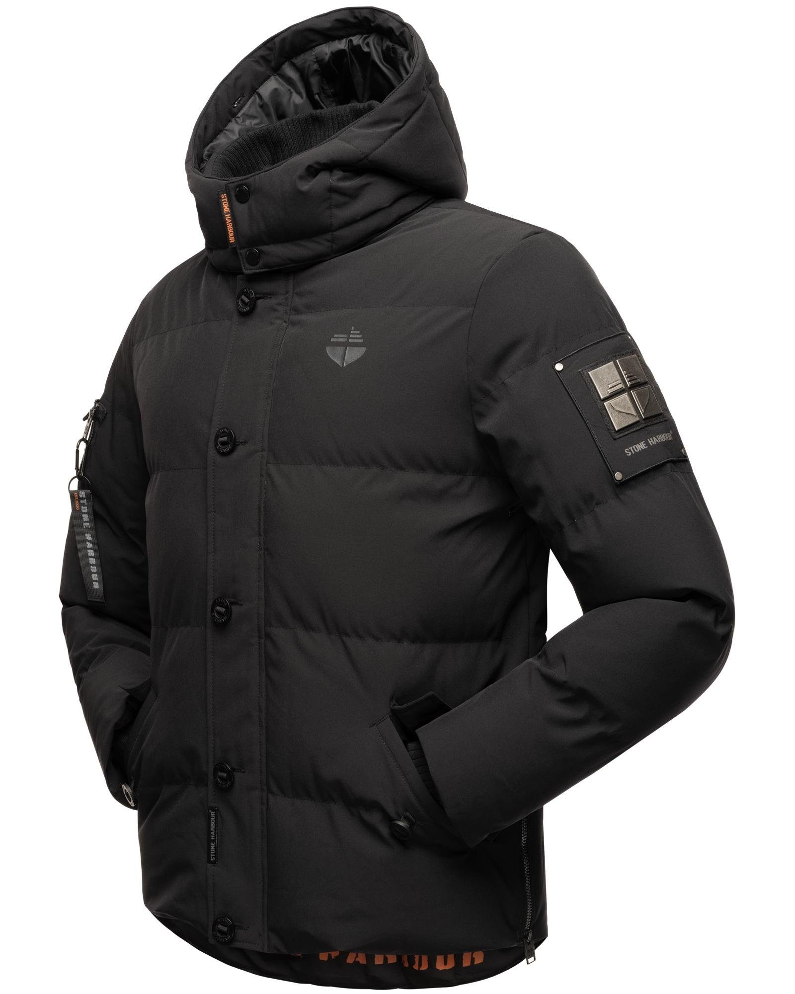 Stone Harbour Winterjacke Halvaar stylischer Winterparka mit abnehmbarer Kapuze