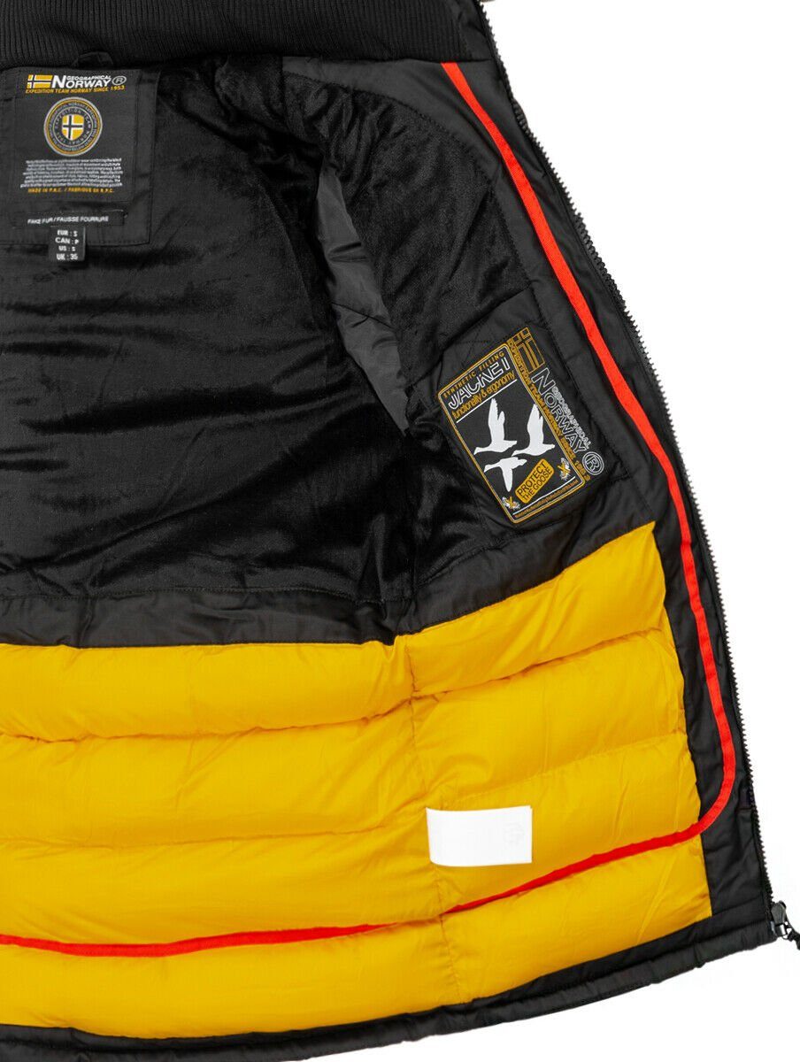 Geographical Norway Parka Winter Jacke Parka Outdoorjacke Mantel Steppjacke warm Gesteppt Luxus – Bild 3 von 4