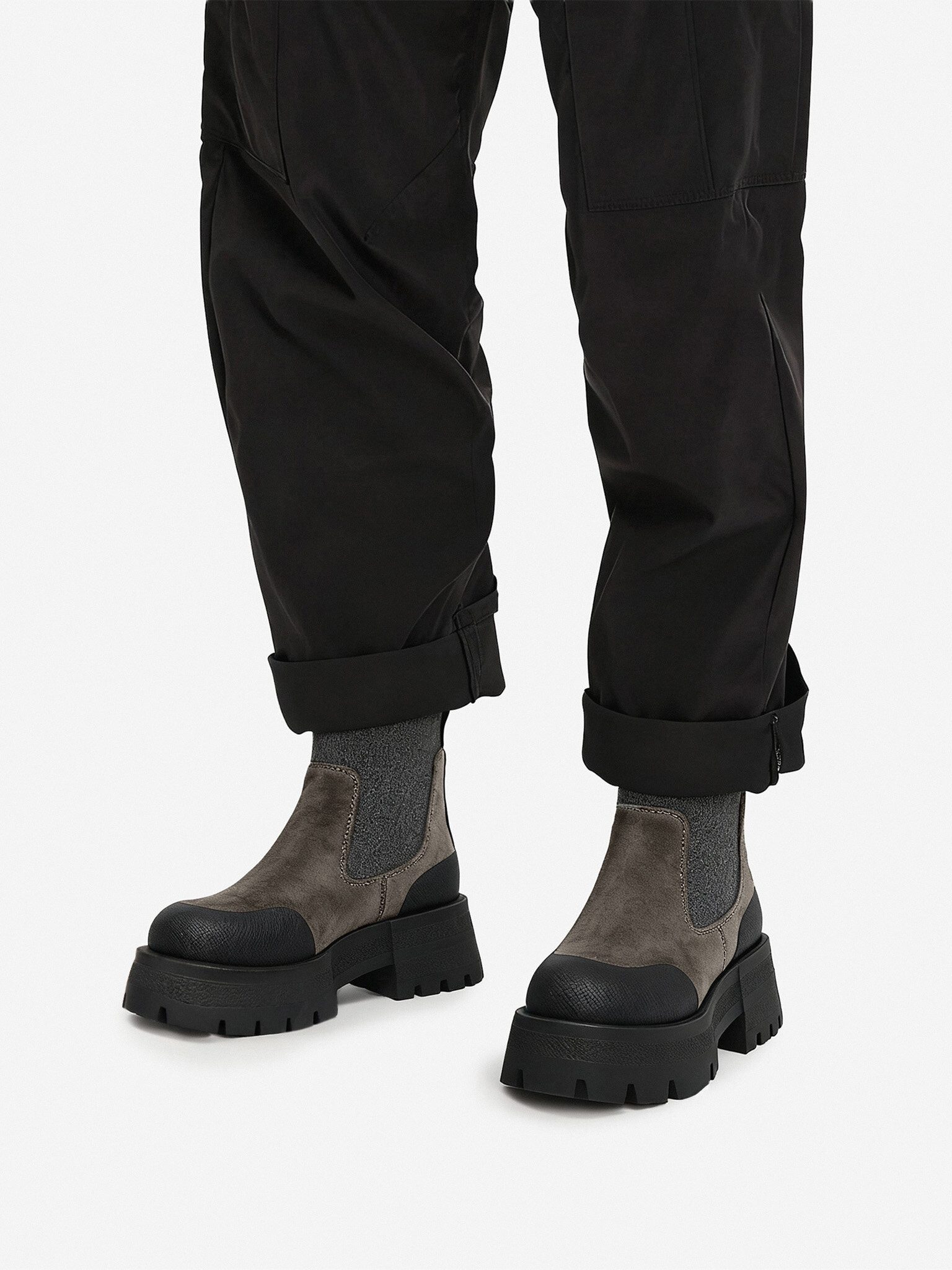 G-STAR G Star Raw Damenstiefel Grau G-STAR RAW-CEO-WI16-525-05 Grau Chelseaboots