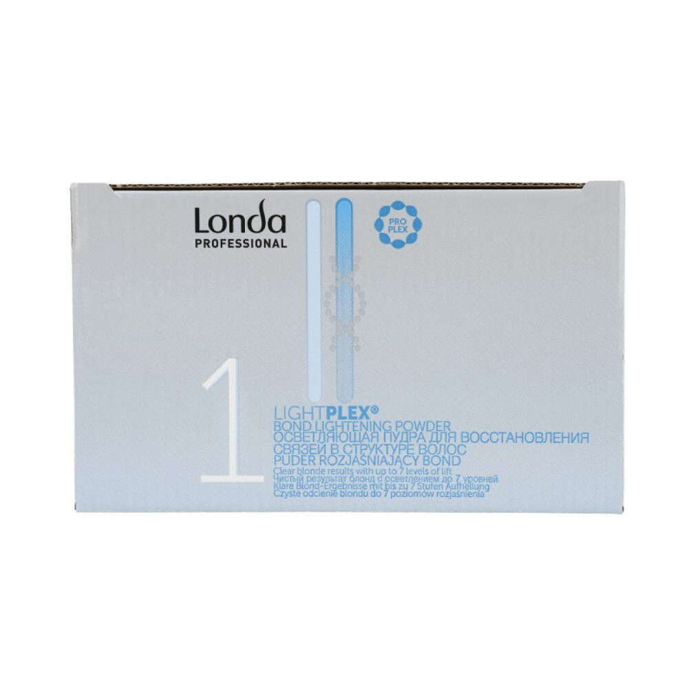 Londa Professional Haarpflege-Set LONDA LIGHTPLEX 1 Haaraufheller stärkt die Bindungen 2x500 g