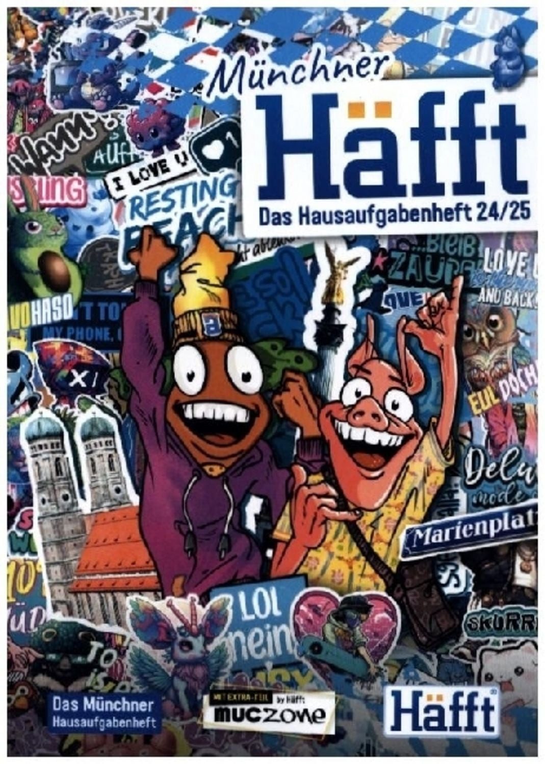 Häfft 24/25 - Das Münchner Hausaufgabenheft! / diverse