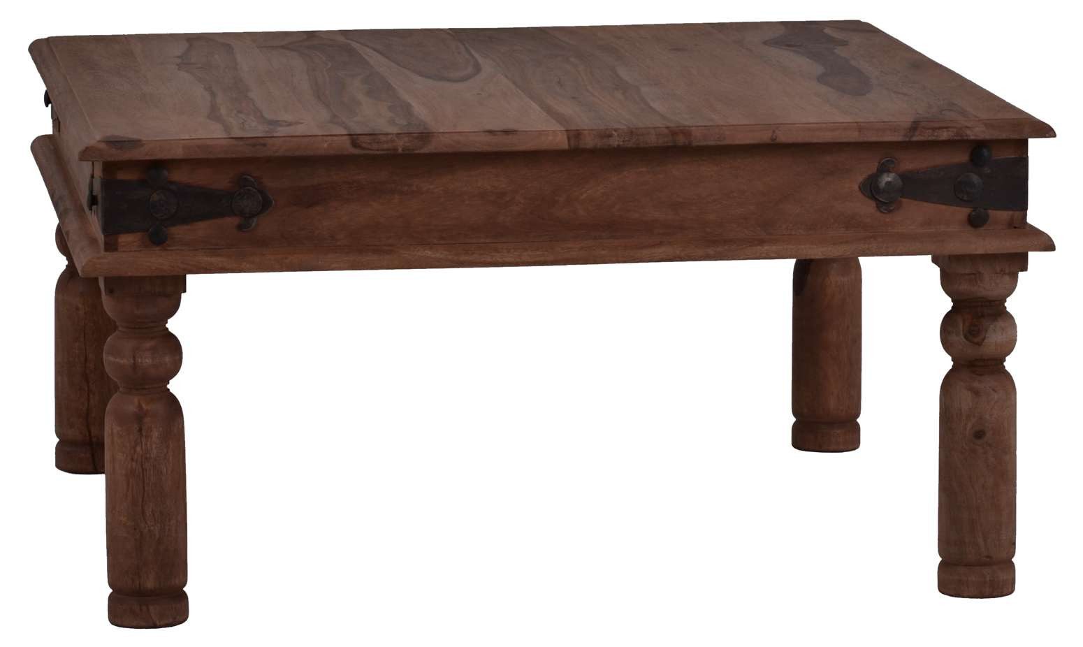 MiaMöbel Couchtisch Colombo, aus massivem Teakholz Natur günstig online kaufen