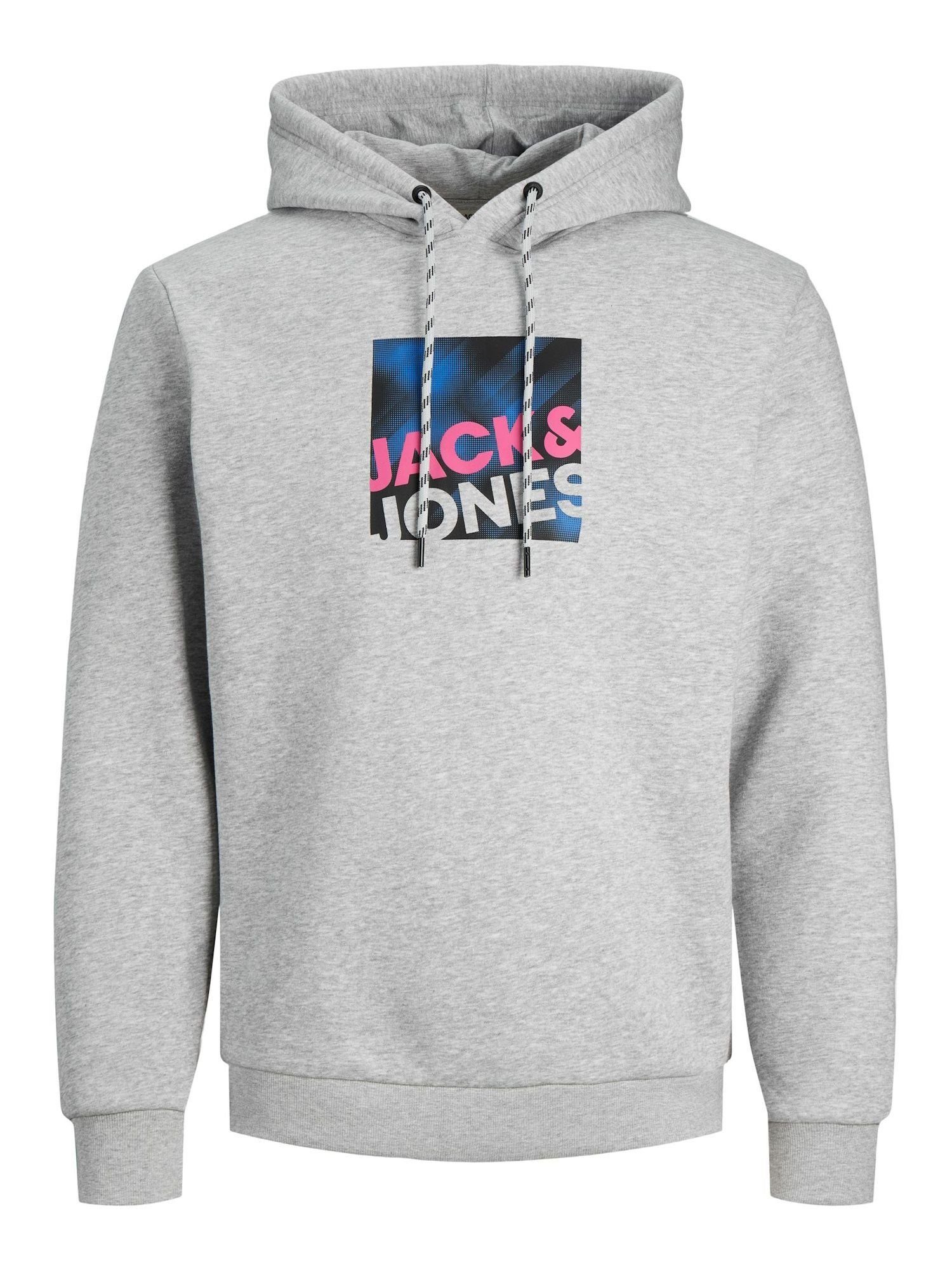 Jones Kapuzensweatshirt Frontprint & mit Hoodie Jack (1-tlg) Hoodie Logan