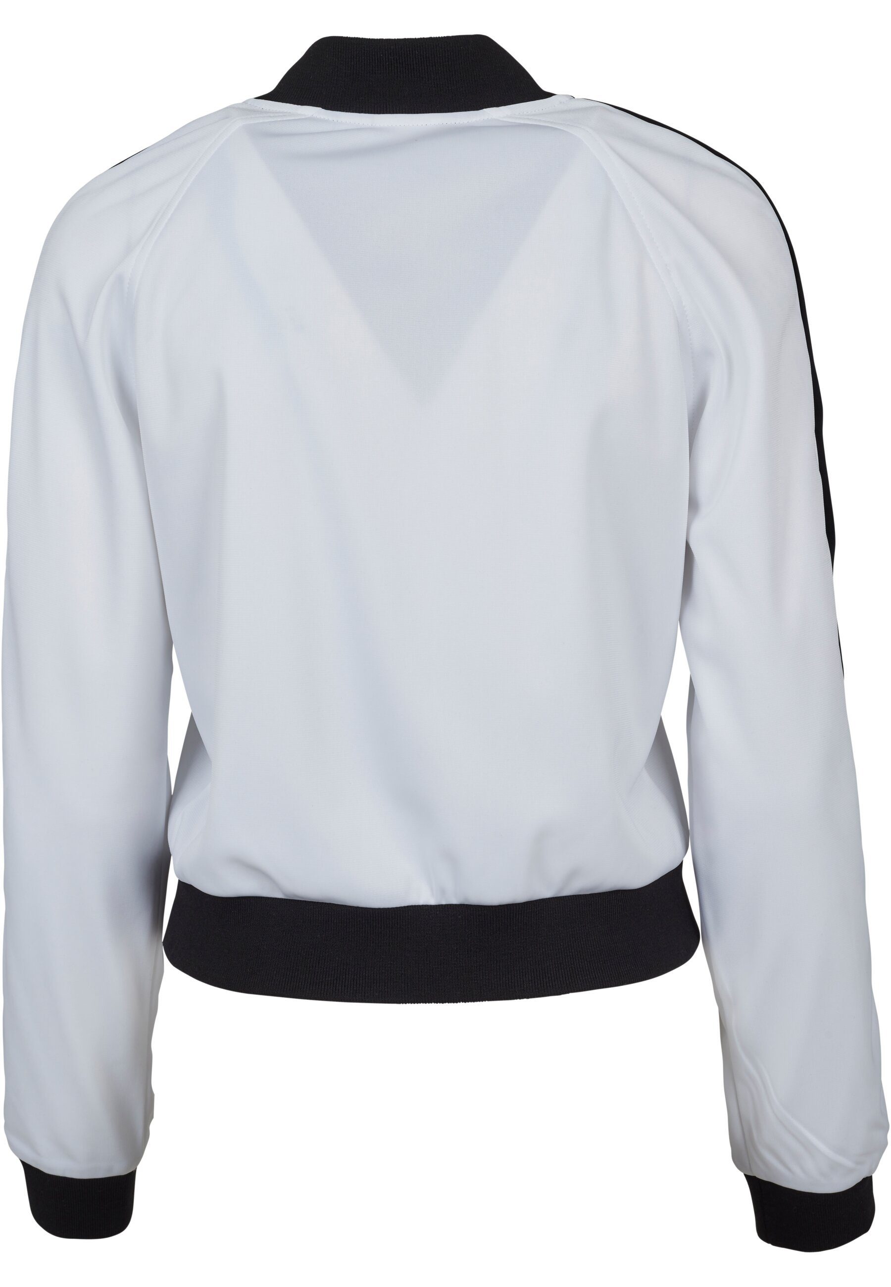 Up Ladies CLASSICS Damen Button URBAN (1-St) white/black/white Jacket Strickfleecejacke Track