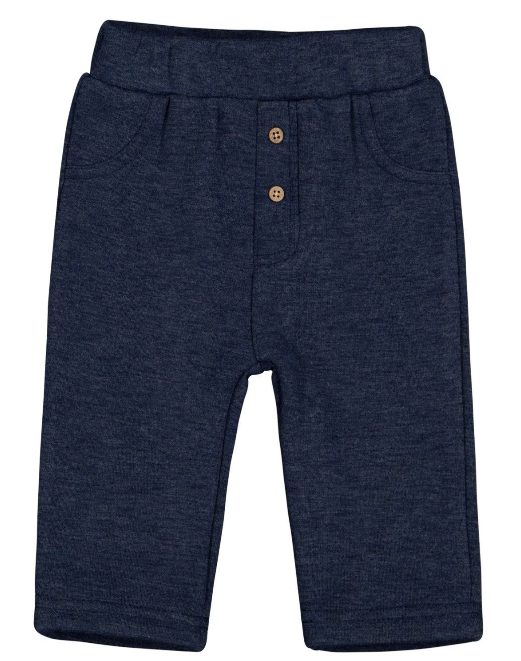 SALT AND PEPPER Thermohose Baby Sweathose mit Taschen und Zierknöpfen – bequem & elastisch