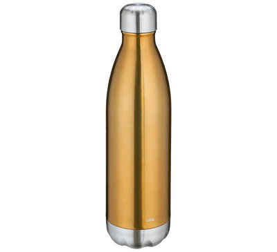 Cilio Thermoflasche Trinkflasche Isoliertrinkflasche Edelstahl cilio ELEGANTE 0,75l gold