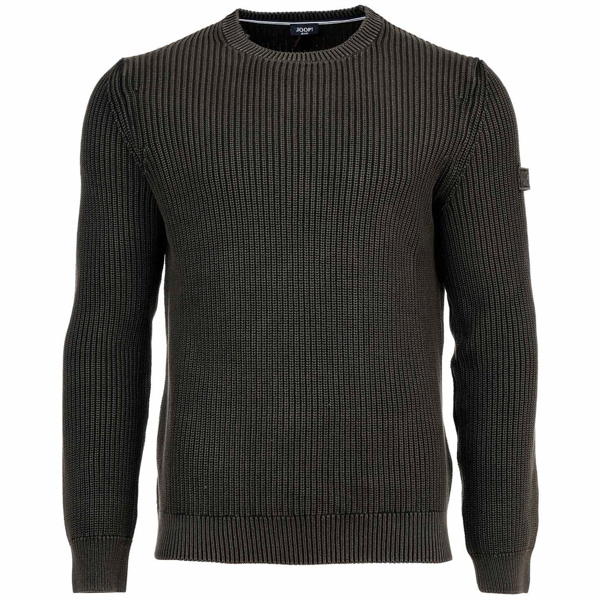 Joop Jeans Sweatshirt Herren Strickpullover Baumwolle günstig online kaufen