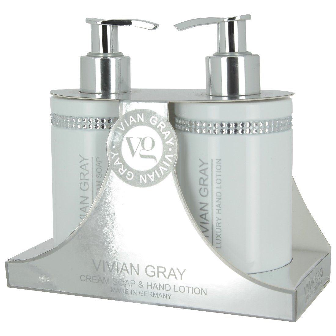 VIVIAN GRAY Hautreinigungs-Set Creme Seife & Hand Lotion je 250 ml