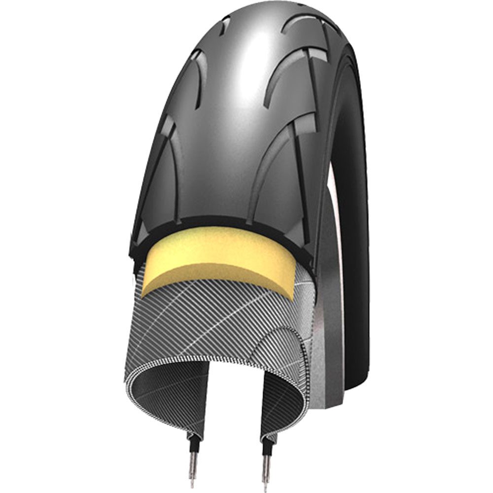 Fahrradreifen Schwalbe Kid PLUS P-Guard Draht 12 1/2×1,75Zoll 47-203mm schwarz Reife