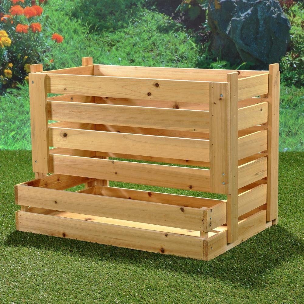 Melko Holzkiste Vorratskiste Kartoffelkiste Universalkiste aus Holz Aufbewa günstig online kaufen