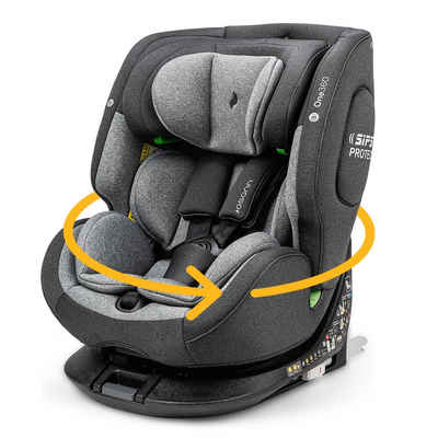 Osann Autokindersitz One360 i-Size, ab: Geburt, bis: 12 Jahre, drehbarer Reboarder mit Isofix und Top-Tether - 40-150 cm