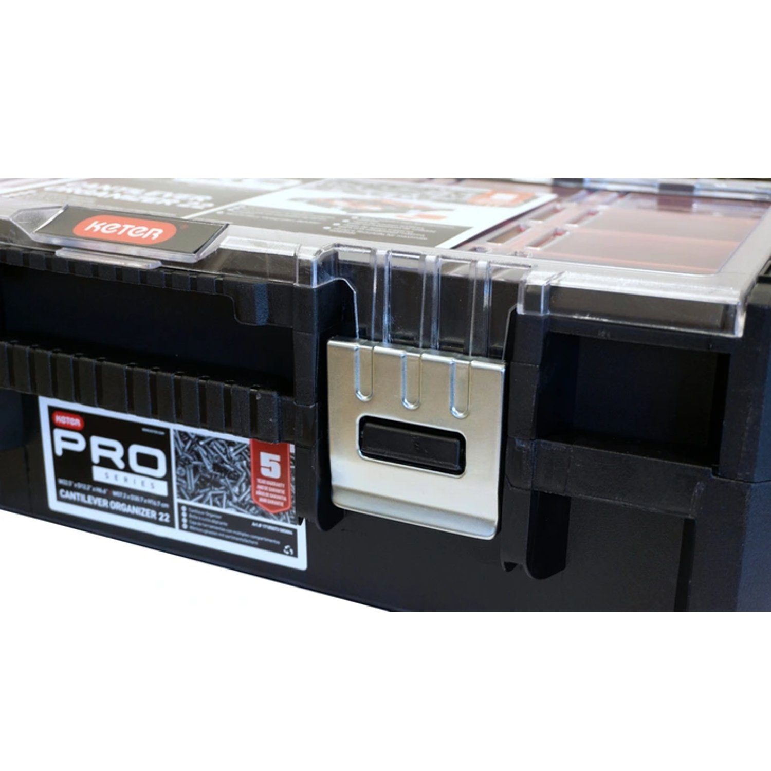 Keter Werkzeugkoffer, Werkzeugkiste Pro Serie Cantilever 22"