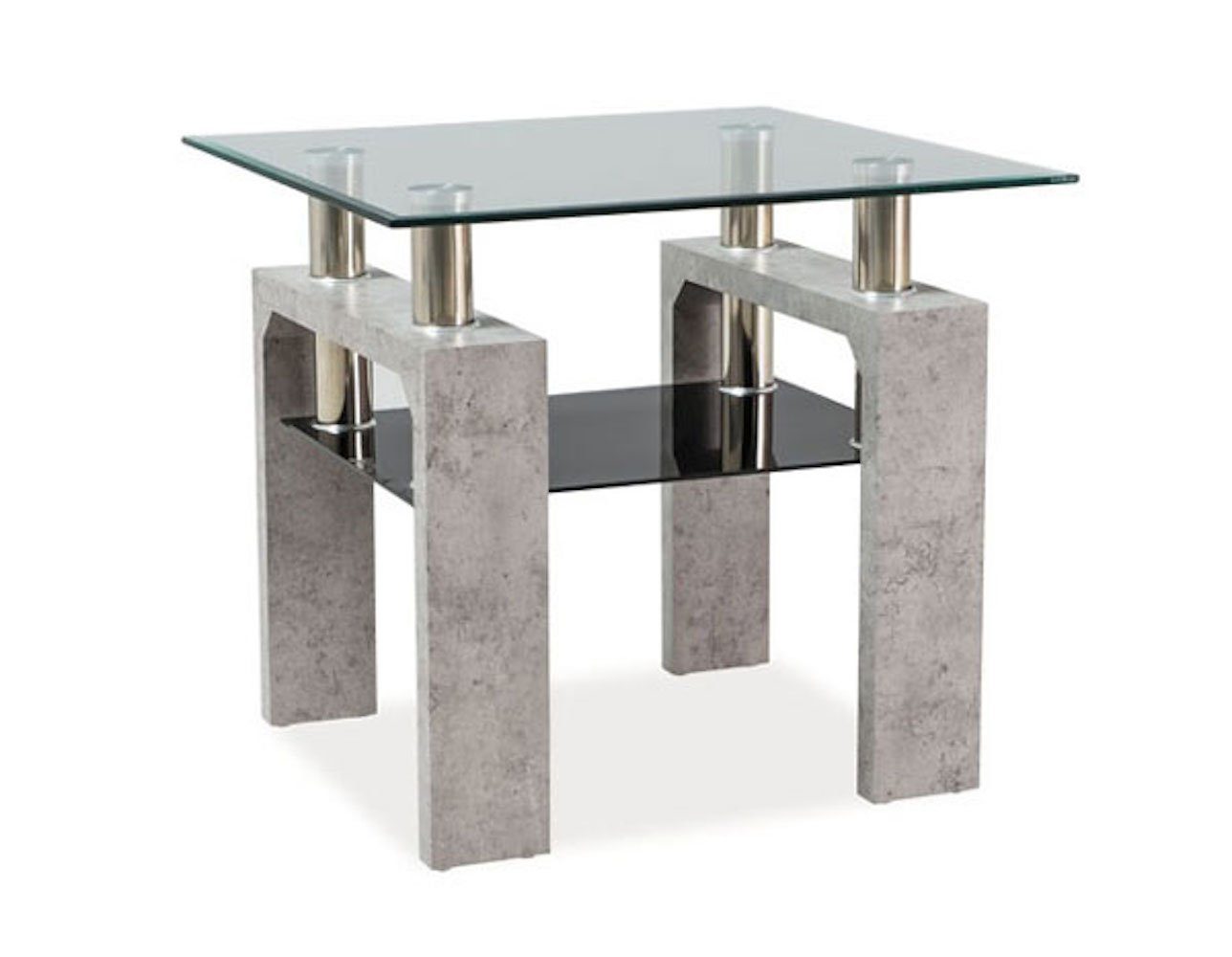 Feldmann-Wohnen Couchtisch Lisa D (1-St), 60x60x55cm günstig online kaufen