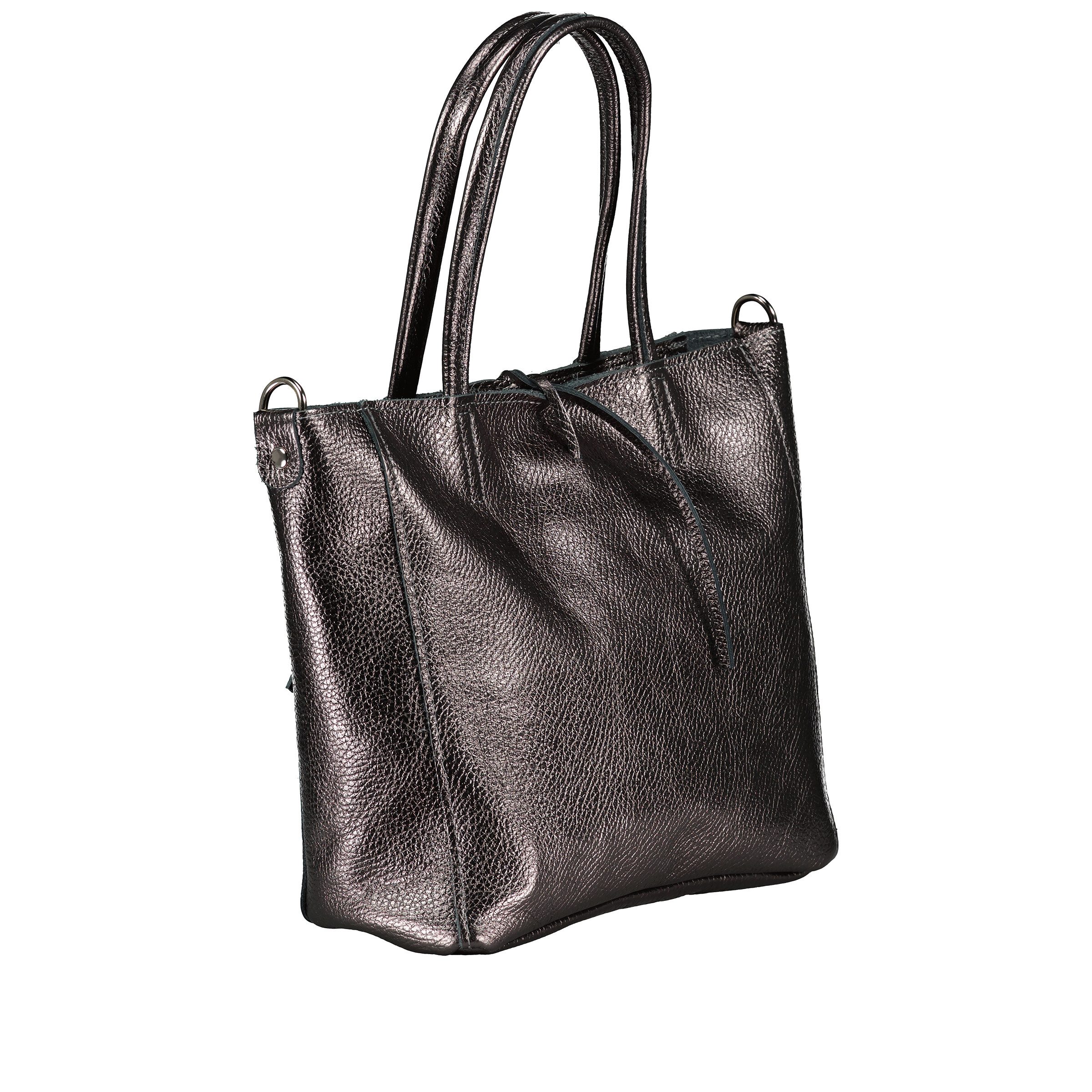 Hausfelder Manufaktur Handtasche Metallic günstig online kaufen