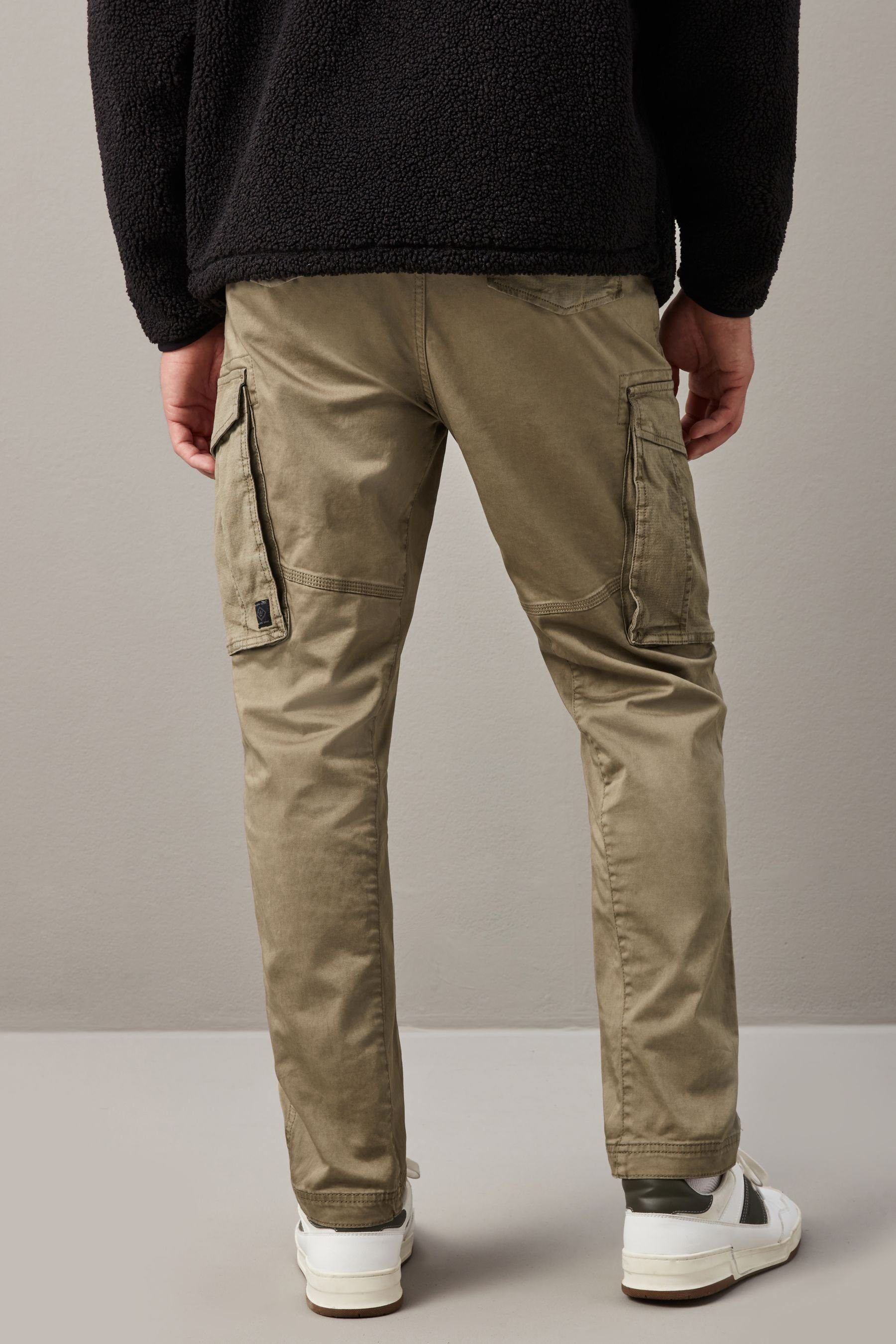 Next Cargohose Slim Fit Stretch-Cargohose mit günstig online kaufen