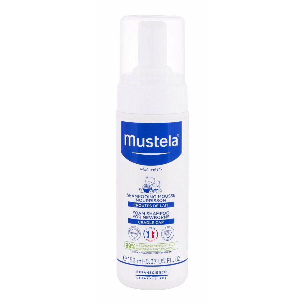 Mustela Körperpflegemittel Foam Shampoo For Newborns Normal Haut 150ml