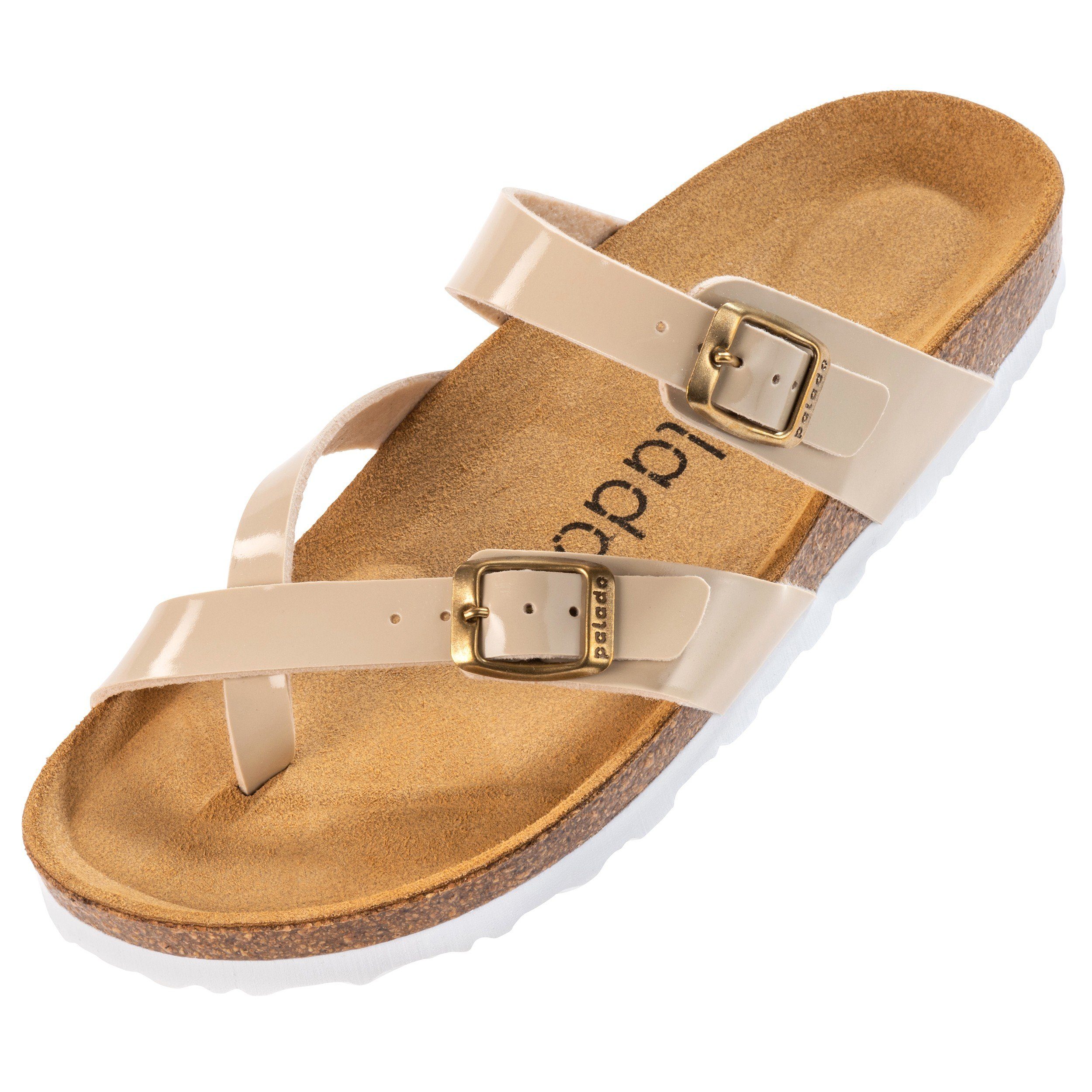 Palado Palado Cres 0468 Pantolette Lack Cream (16701128) | Pantoletten