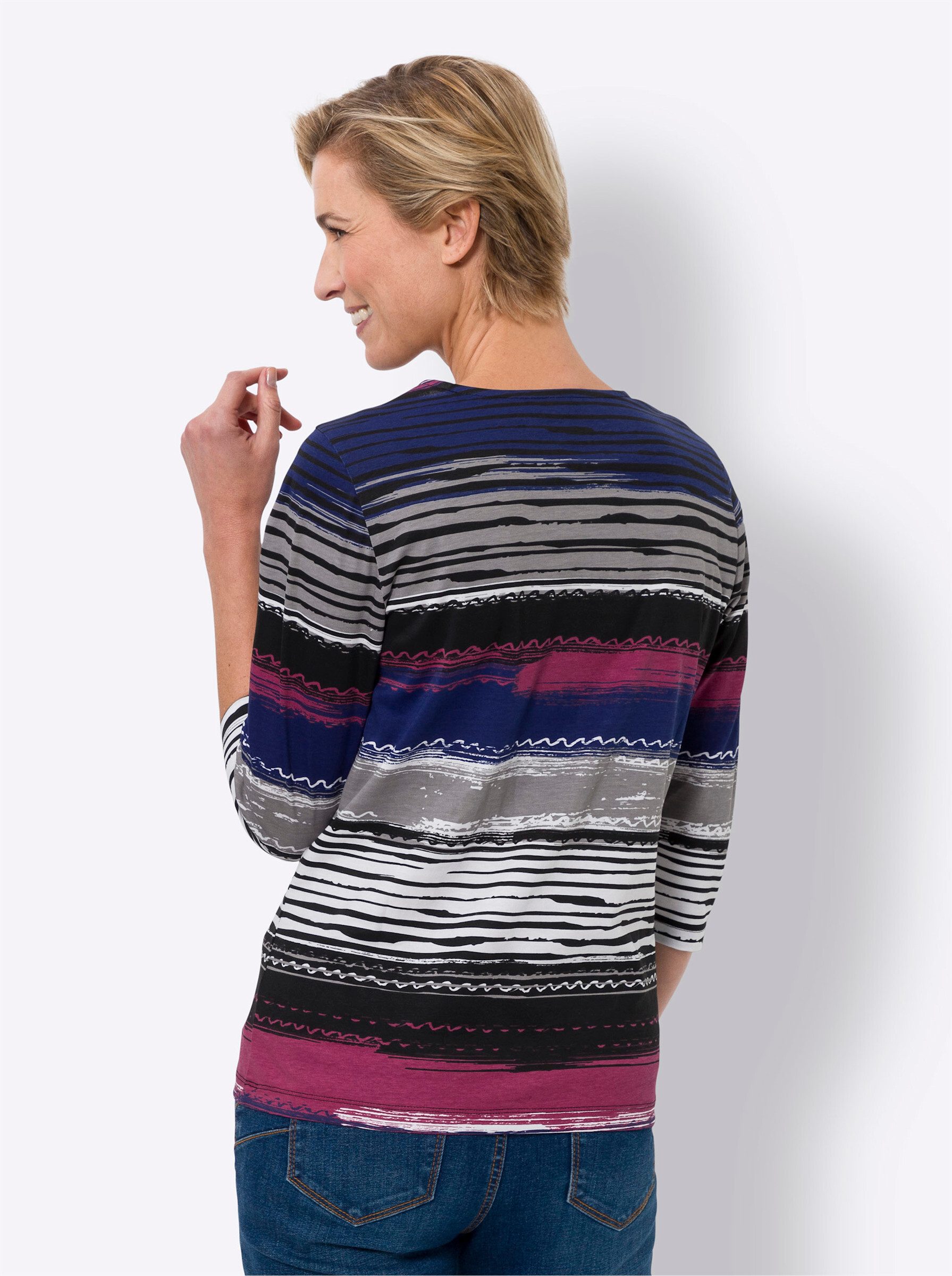 Sieh an! T-Shirt 3/4-Arm-Shirt 3/4-Arm günstig online kaufen