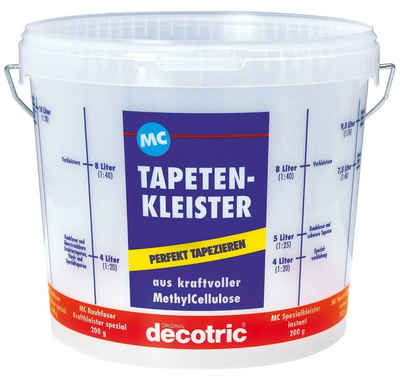 decotric® Tapezierbürste Decotric Kleistereimer 10 L