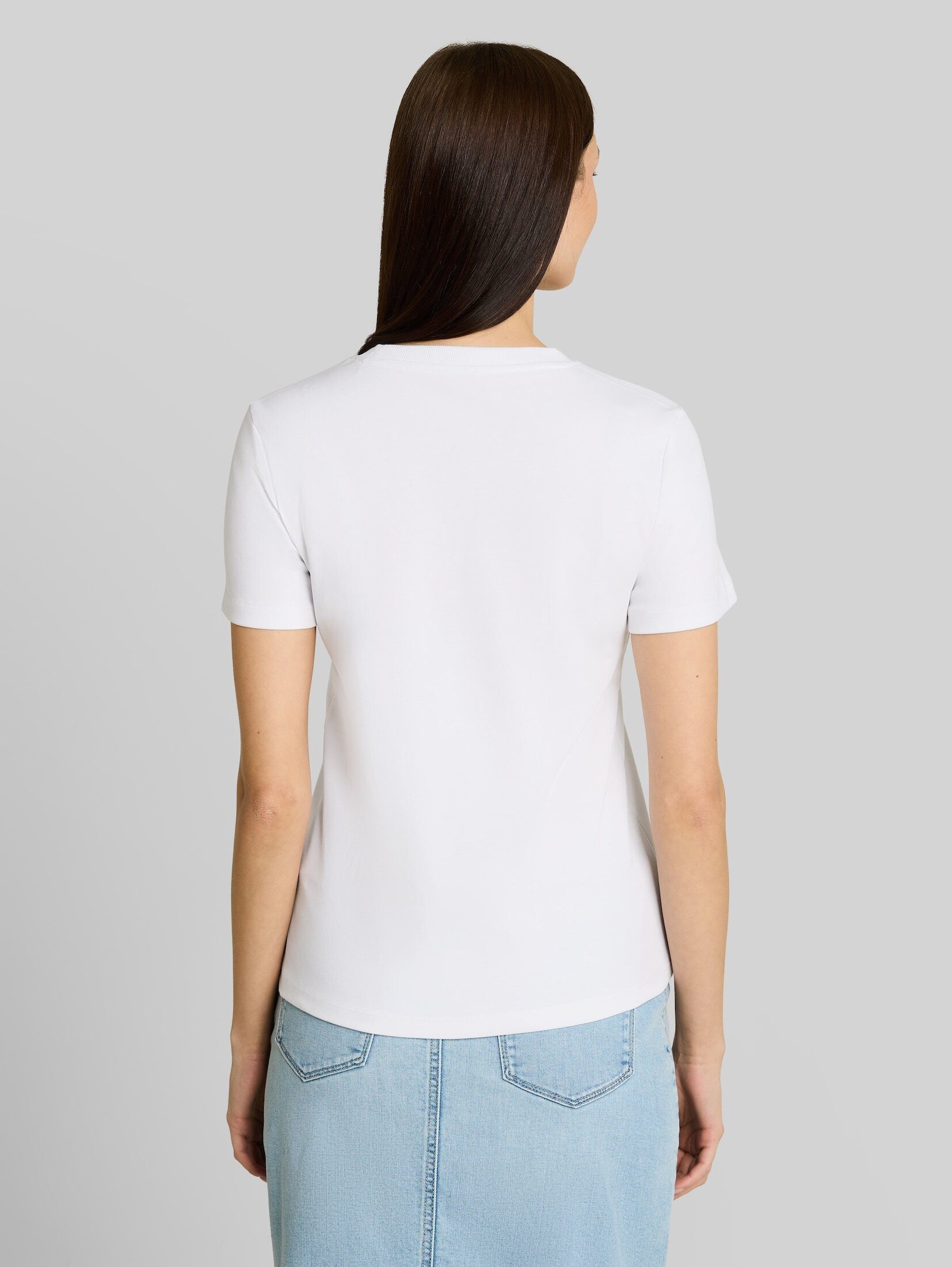 TOM TAILOR T-Shirt T-Shirt (im Einserpack) Basic T-Shirt aus Baumwolle – Bild 3 von 5