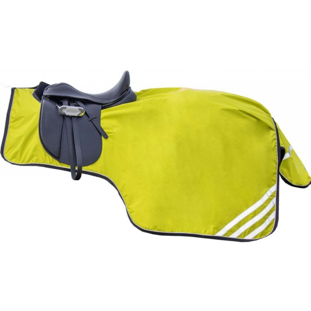 HKM Ausreitdecke HKM Nierendecke Reflective mit Fleecefutter - Neongelb