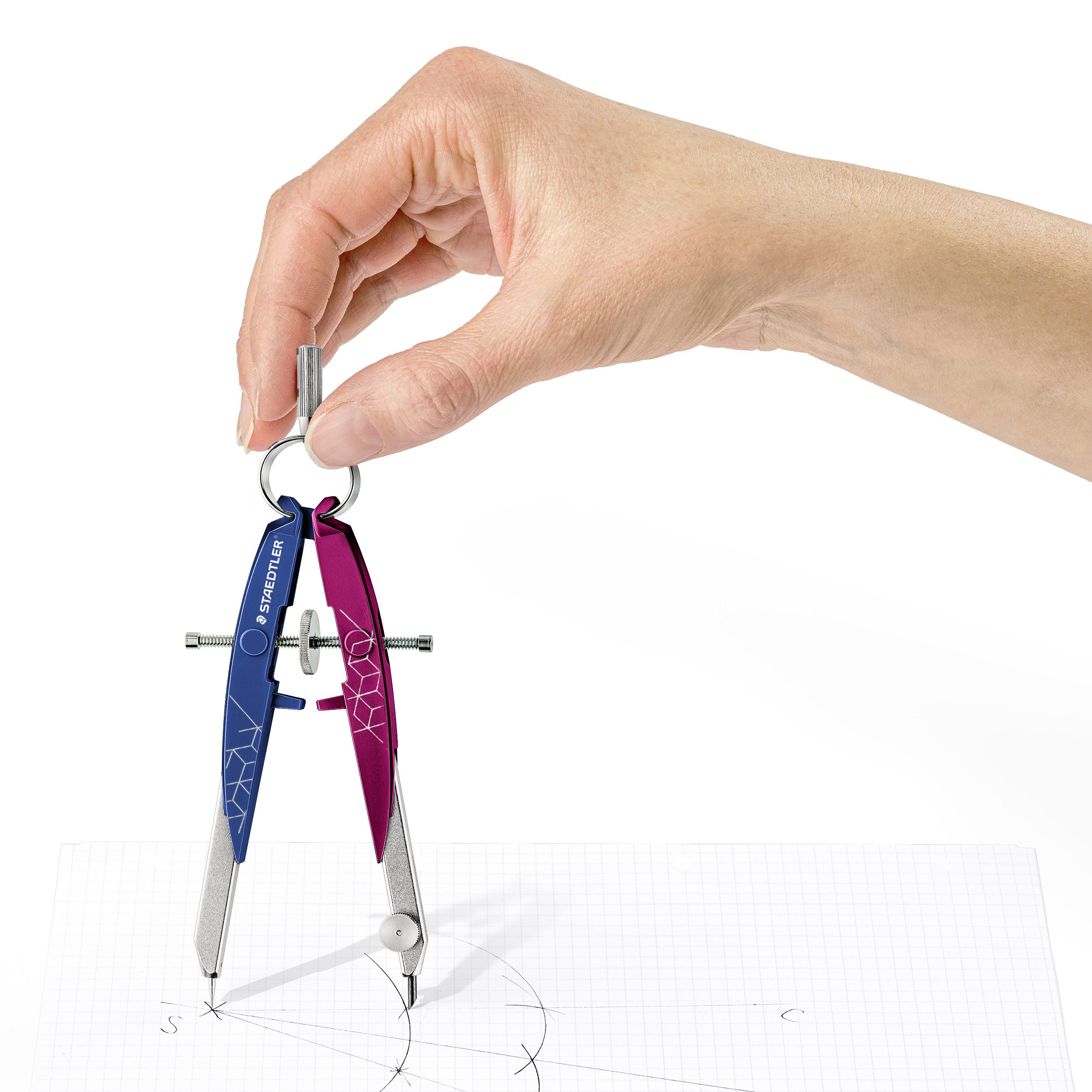 STAEDTLER Spitzzirkel STAEDTLER® 556 00-MA2 Zirkel Mars 556 comfort, 125 Mars A