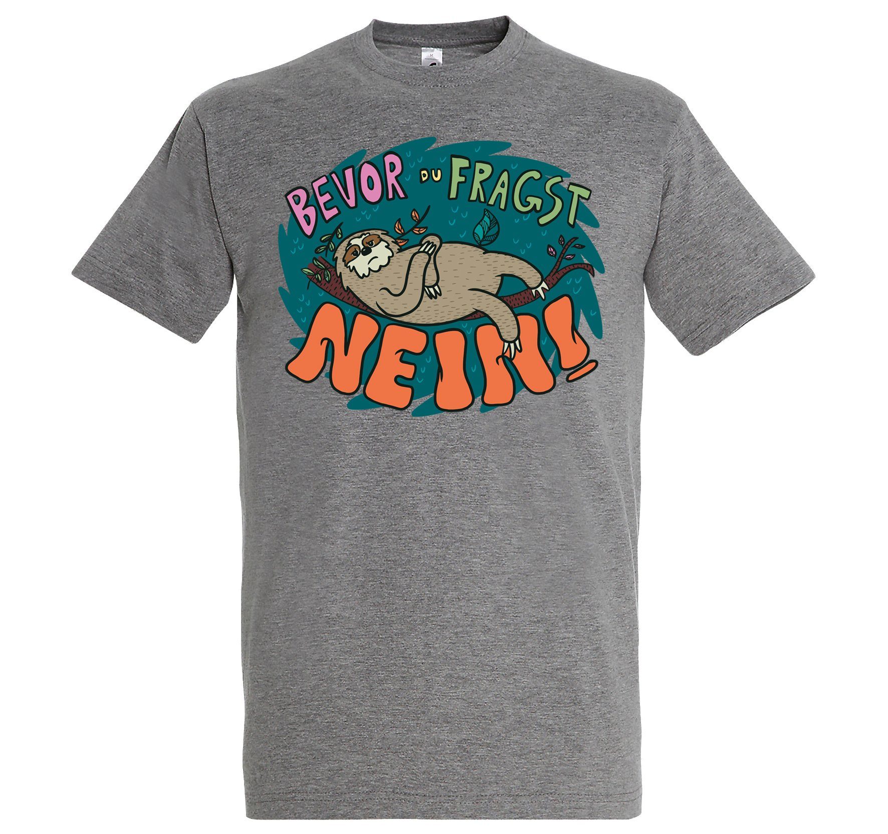 Youth Designz T-Shirt Bevor du fragst günstig online kaufen
