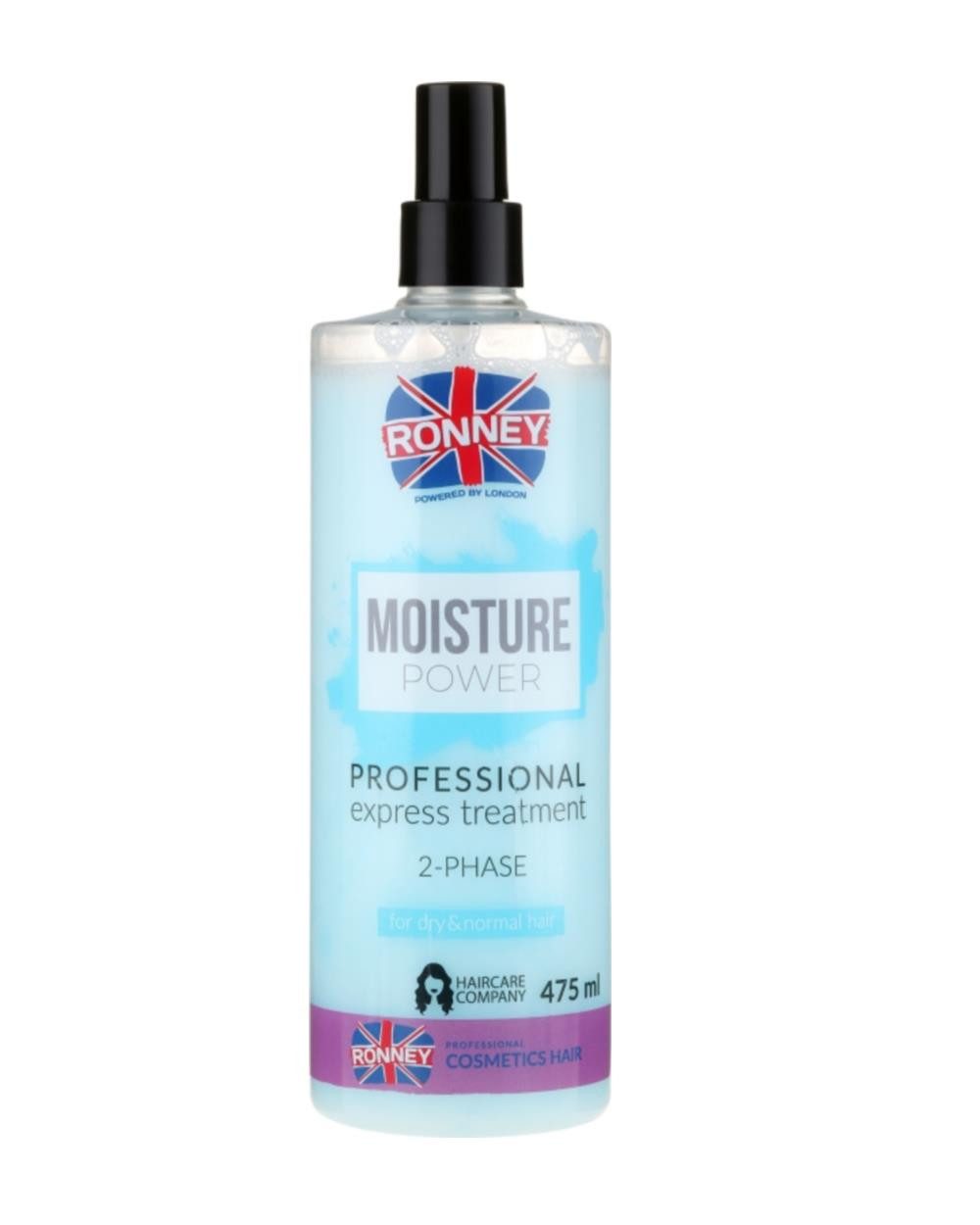 Leave-in Pflege RONNEY Professional 2-Phasenspray - Moisture Power (285 ml)