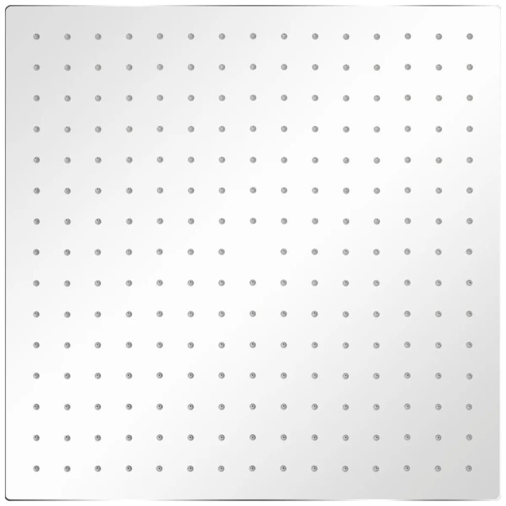 vidaXL Regenduschkopf Regenbrause Edelstahl 40x40 cm Quadratisch, (1-tlg)