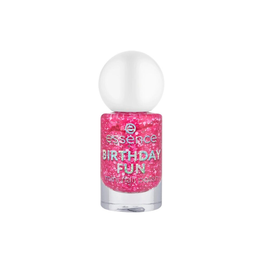 Essence Nageldesign Zubehör Mini-Nagellack, 5 ml, Farbton: 05 Birthday Fun