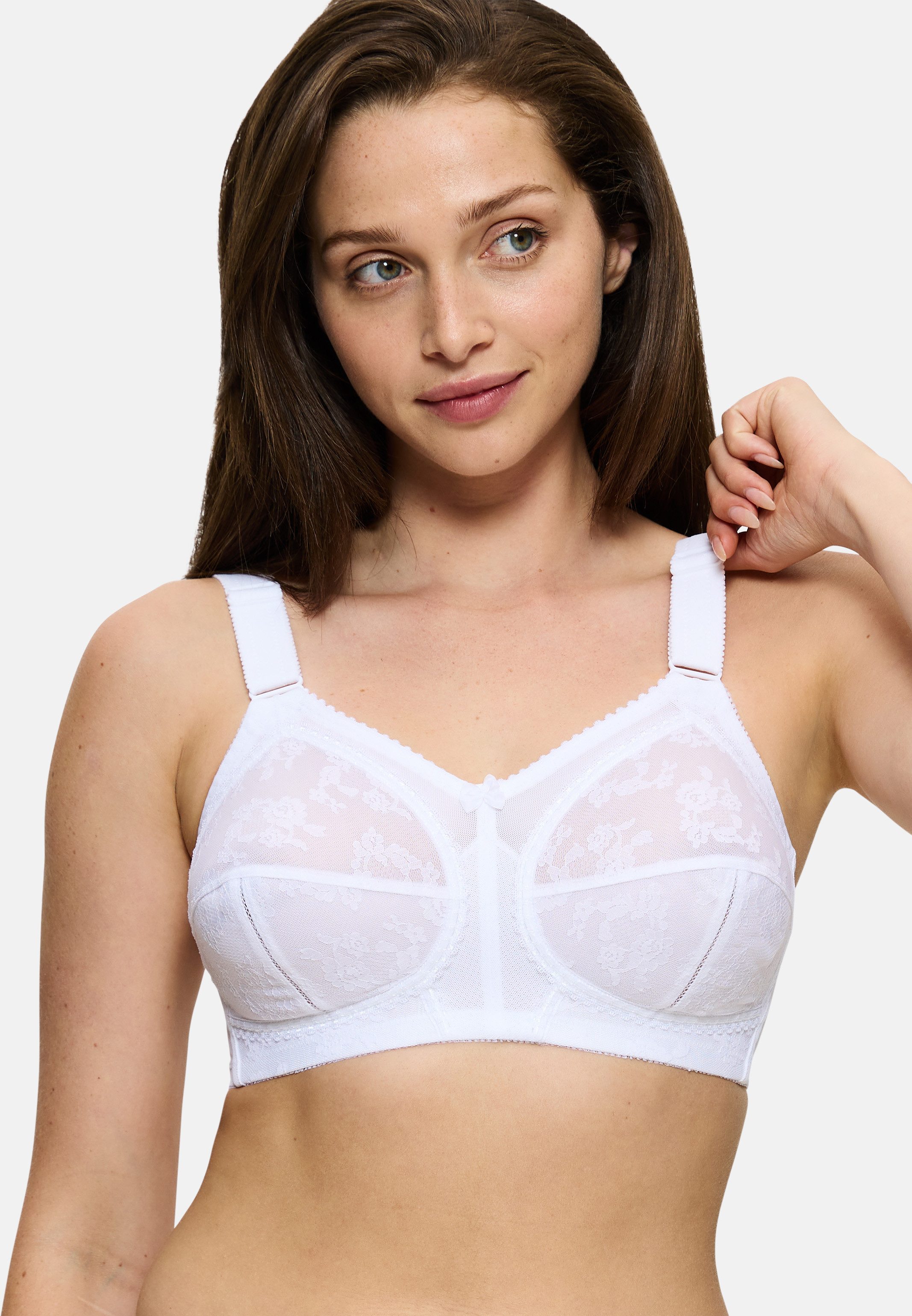 Triumph Bügelloser BH Doreen (1-tlg) BH ohne Bügel - Stützend - Optimaler Halt für große Cups