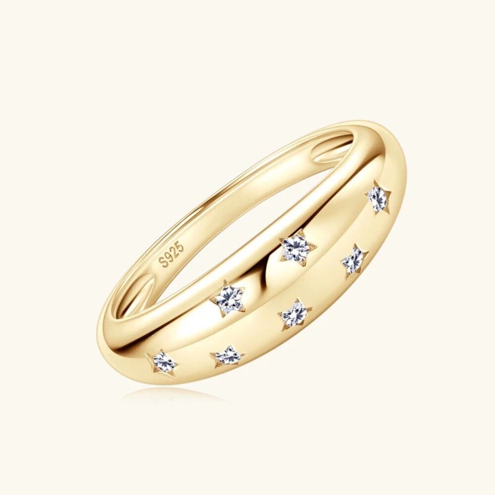 ROUGEMONT Diamantring Funkelnder Moissanit Ring 925 günstig online kaufen