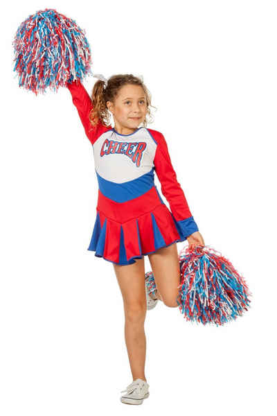 Wilbers Kostüm »Wilbers Cheerleader Kleid Cheer Leader 116 - 164 cm Kinder Kostüm«