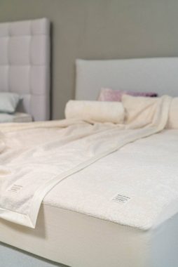Bettdecke, Kopfkissen + Topper, Baumwoll-Unterbett mit Spannumrandung, Ritter Decken