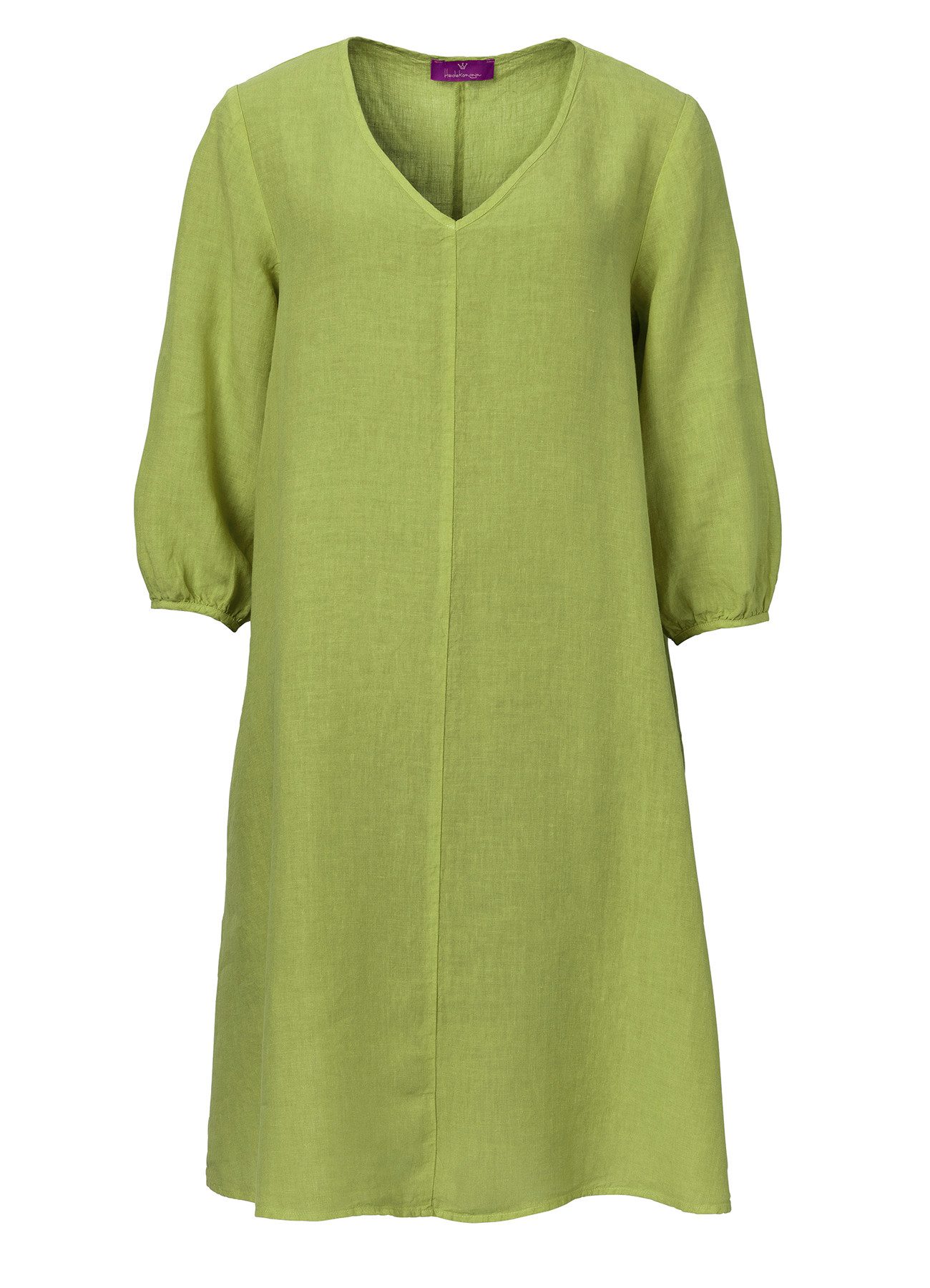 Heidekönigin A-Linien-Kleid Leinenkleid A-Line