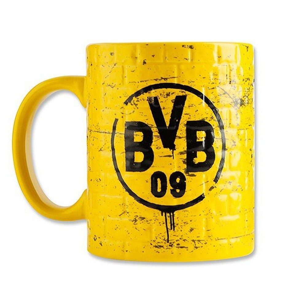 Borussia Dortmund Tasse BVB 16701500 - BVB-Tasse Gelbe Wand