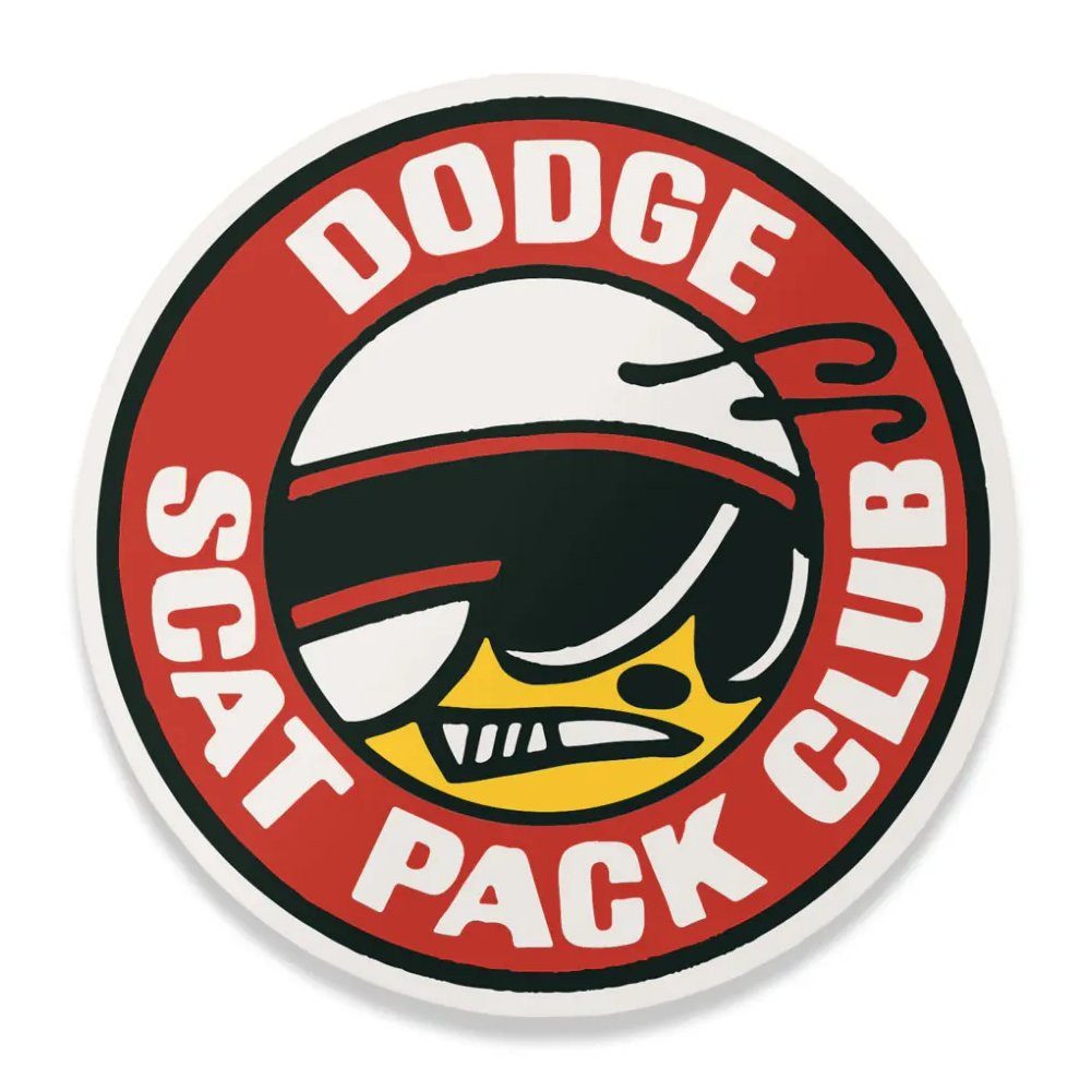 Dodge Aufkleber Scat Pack Sticker