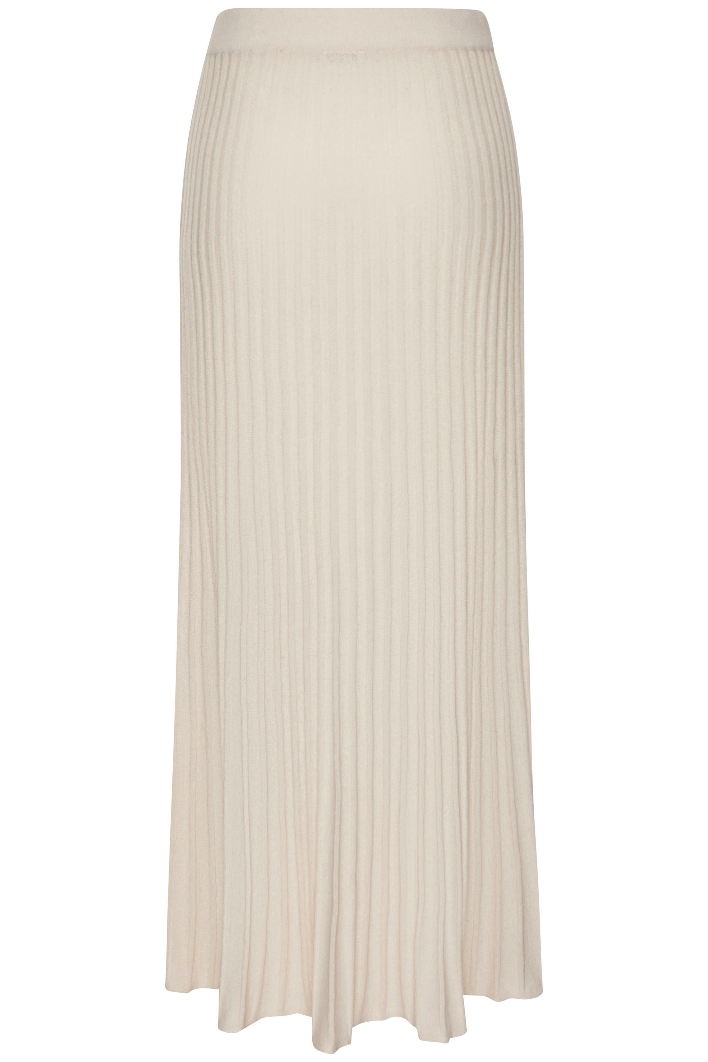 LASCANA Strickrock in Plisseeoptik, eleganter Maxirock aus Strukturstrick