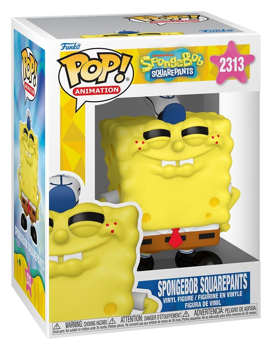 Funko Merchandise-Figur SpongeBob Schwammkopf POP! Animation Vinyl Figur SpongeBob 9 cm