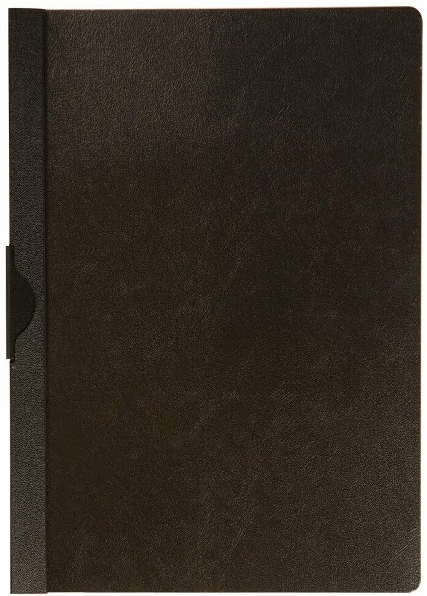 Connect Hefter Cliphefter A4 PP-Folie 3mm schwarz